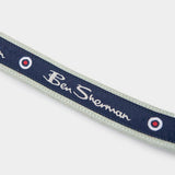 Ben Sherman Mens Belt In Grey