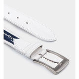 Ben Sherman Mens Belt White