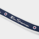 Ben Sherman Mens Belt White