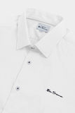 Ben Sherman Slim Ben Shirt In White