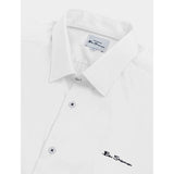 Ben Sherman Slim Ben Shirt In White