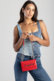 Sissyboy Structured Crossbody Bag In Red