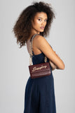 Sissy boy Structured Crossbody Bag In Brown