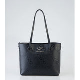 Sissyboy Debossed Print Tote Bag In Black