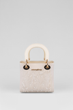 Sissyboy Emama Embroidered Mini Bag In Off White