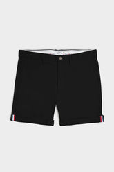 Bene Sherman Mens Straight Fit Chino Shorts In Black