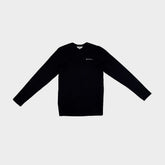 Ben Sherman Mens Essential Long Sleeve Crew T-Shirt In Black