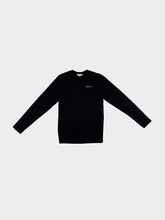 Ben Sherman Mens Essential Long Sleeve Crew T-Shirt In Black