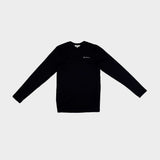 Ben Sherman Mens Essential Long Sleeve Crew T-Shirt In Black