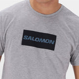 Salomon Block Out Ss Tee M Grey