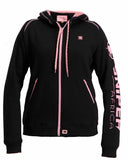 Sniper Ladies Reactor Jacket In Black And Pink