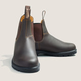 Blundstone Mens Elastic Sided Lined Boots In Walnut