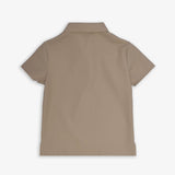 Soviet Boys Mcqueen Slinky Fashion Short Sleeves Golfer In Silver/Sage