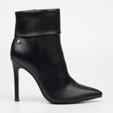 Miss Black Ladies Boss 28 Heel Boot In Black
