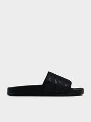Ben Sherman Mens Slides In Black