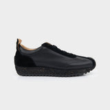 Ben Sherman Mens Henry Leather Sneakers In Black