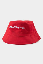 Ben Sherman Red Deppy Bucket Hat