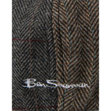 Ben Sherman Mens Ivy 8 Panel Cap Multi C