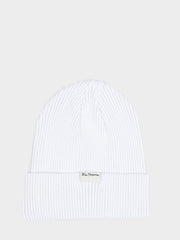 Ben Sherman Bshead038 Targy Rib Beanie White