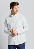 Bugatti Mens 010 Logo Shirt In White