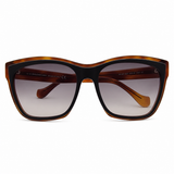 Balenciaga Cat Eye Sunglasses In Havana Tortoise