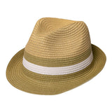 Urban Supply Unisex Adults Ballito Hat In Green/White/Natural