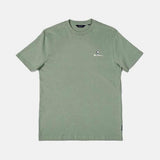 Ben Sherman Ecn003 Entry Tar Print Crew Neck Olive