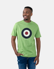 Ben Sherman Mens Green Target T-Shirt