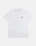 Ben Sherman Ecn003 Entry Tar Print Crew Neck White