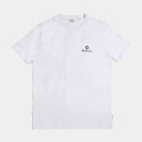 Ben Sherman Ecn003 Entry Tar Print Crew Neck White