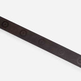 Ben Sherman Target Emboss Leather Belt In Brown