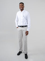 Ben Sherman Mens Straight Fit Chinos In Sustained Grey
