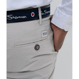 Ben Sherman Mens Straight Fit Chinos In Sustained Grey