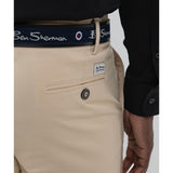 Ben Sherman Mens Straight Fit Chinos In New Wheat