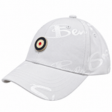 Ben Sherman Mens George Plastisol Cap In White