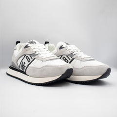 Bikkemergs 19140 Mens Shoe Suede White