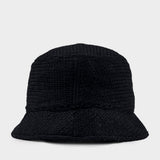 Ben Sherman Crochet Knit Hat In Black