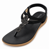 Savoy Ladies Laqkriley Sandals In Black