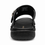 Hush Puppies Mens Gerrie Nubuck Sandals In Black