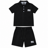 Soviet Boys River Short & Shirt Set In Black