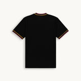 Tshepo Jeans Unisex Flag Ribbed T-Shirt In Black