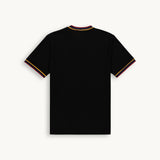 Tshepo Jeans Unisex Flag Ribbed T-Shirt In Black