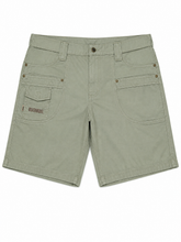 Boerboel Mens Adjustable Kalahari Shorts In Olive