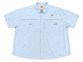 Boerboel Mens Gariep Short Sleeves Shirt In Sky Blue