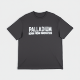 Palladium Mens Born From Innovation T-Shirt In Charcoal