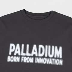 Palladium Mens Born From Innovation T-Shirt In Charcoal