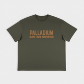 Palladium Mens Born From Innovation T-Shirt In Olive