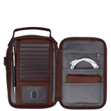 Brando James Gents Organiser with Hand In Brown