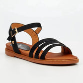 Butterfly Feet Ladies Ellie 11 Sandals In Black