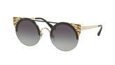 Bvlgari Womens Sunglasses In Gold & Black